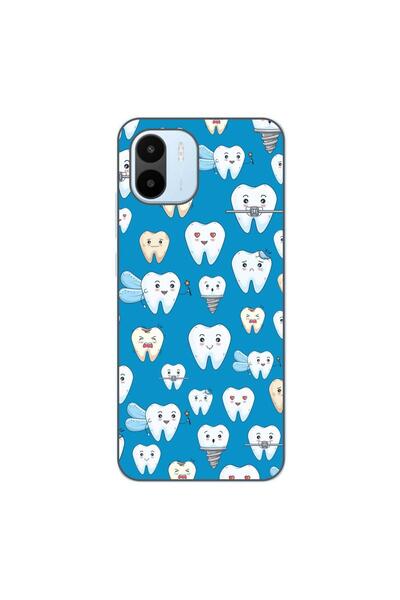 OEM Husa compatibila cu Xiaomi Redmi A1 Silicon Gel Tpu Model Dentist Pattern