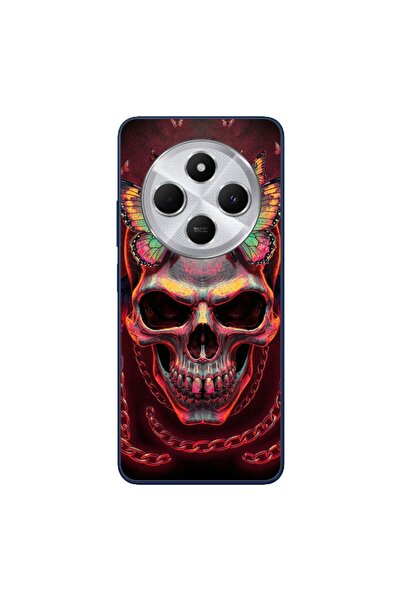 OEM Θήκη συμβατή με Xiaomi Redmi 14C, από σιλικόνη gel TPU, με ολογραφικό κρα...