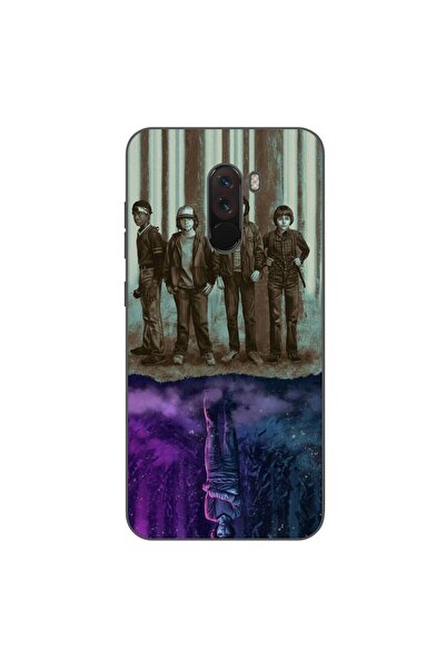 OEM Husa compatibila cu Xiaomi Pocophone F1 Silicon Gel Tpu Model Stranger Th...