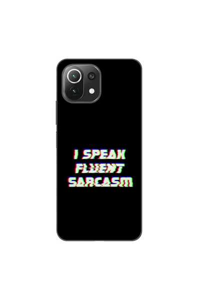 OEM Husa compatibila cu Xiaomi Mi 11 Lite 5G Silicon Gel Tpu Model Sarcasm