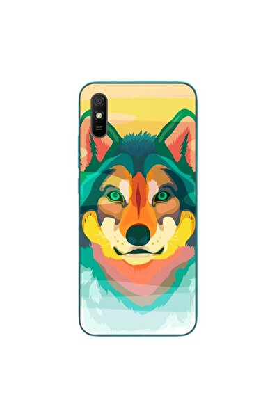 OEM Husa compatibila cu Xiaomi Redmi 9A Silicon Gel Tpu Model Desen Lup
