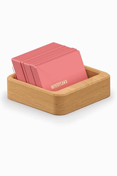 Woodsaka Gobi Business Card Holder - Small - Single |   Desktop Business Card...
