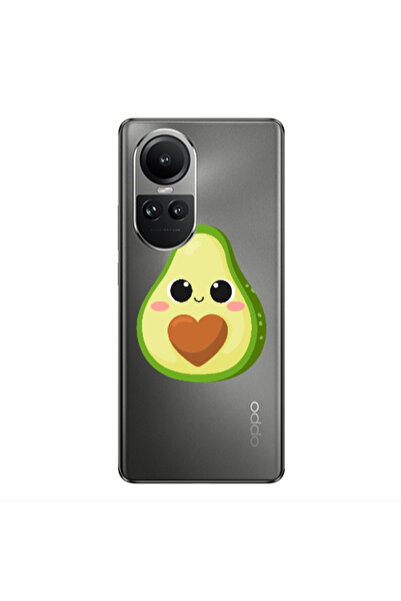 Other Oppo Reno10 5G Baby avocado Transparent Silicone TPU Θήκη