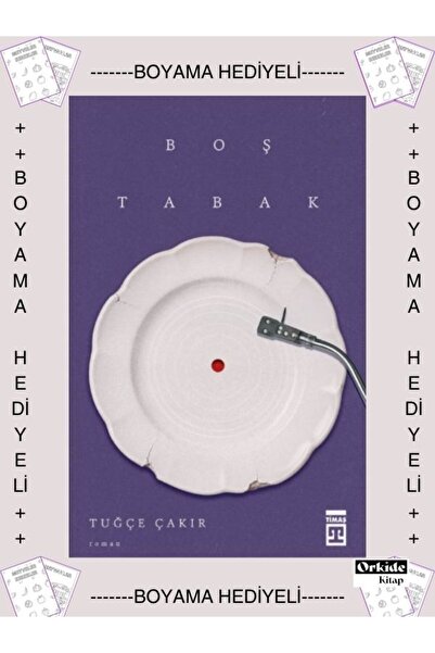 Timaş Yayınları Boyamalı - Boş Tabak , Tuğçe Çakır - Roman