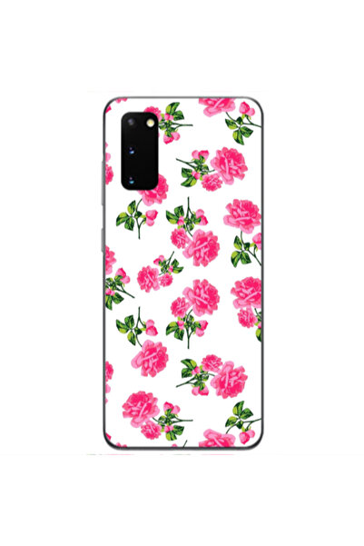 Other Samsung S20 Roses White Transparent Silicone TPU Θήκη