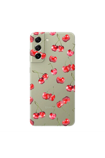 Other Samsung S22 Plus Cherries Transparent Silicone TPU Θήκη