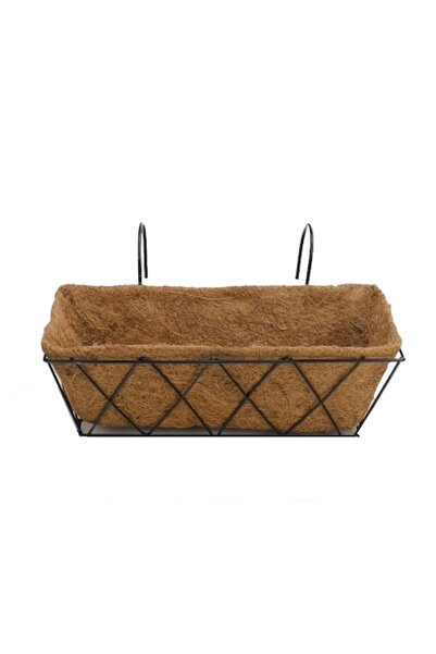 OEM Ghiveci decorativ cu fibră de cocos, 30x10 cm