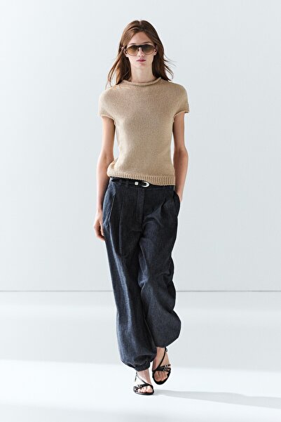 Massimo Dutti Denim balloon fit jean