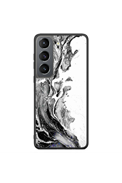Other Samsung S21 Ultra Marble River Black Glossy Θήκη