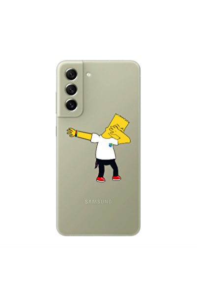 Other Samsung S21 FE Simpsons2 Transparent Silicone TPU Θήκη