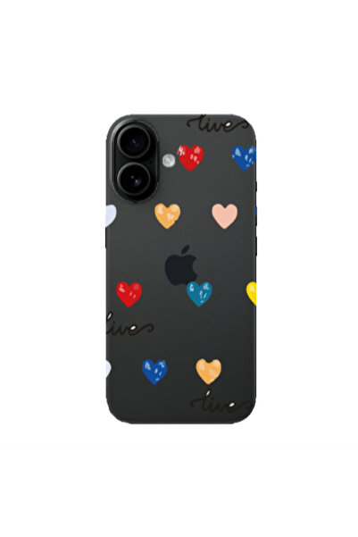 Other Apple Iphone 16 plus Heart Lives Transparent Silicone TPU Θήκη