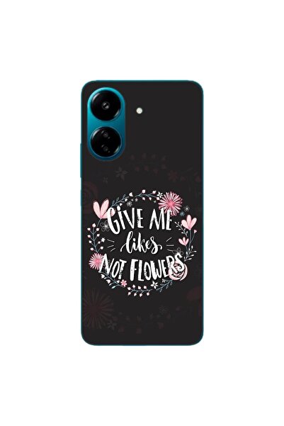 OEM Husa compatibila cu Xiaomi Redmi 13C 4G Silicon Gel Tpu Model Mesaj Give ...