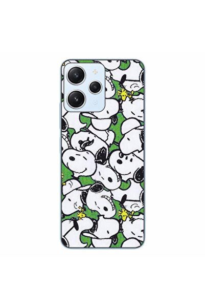 OEM Θήκη συμβατή με Xiaomi Redmi 12 4G, από σιλικόνη gel TPU, με σχέδιο Snoopy.