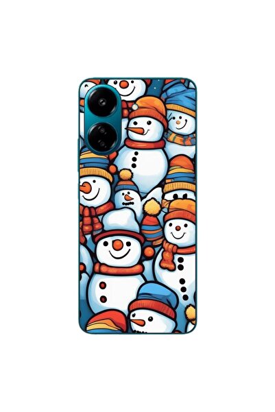 OEM Husa compatibila cu Xiaomi Redmi 13C 4G Silicon Gel Tpu Model Snowman Pat...