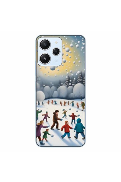 OEM Husa compatibila cu Xiaomi Redmi 12 4G Silicon Gel Tpu Model Copii la Joa...