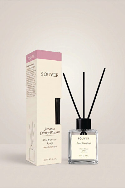 Souver 100 ml Japon Kiraz Çiçeği Bambu Oda Kokusu