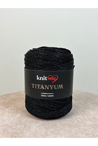 rüya hobi Knitme Titanyum Simli Cotton İplik Çanta -Supla-Runner İpliği