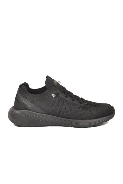 WALKWAY Black Textile Lightweight Men's Sports Shoes Bst-646 m