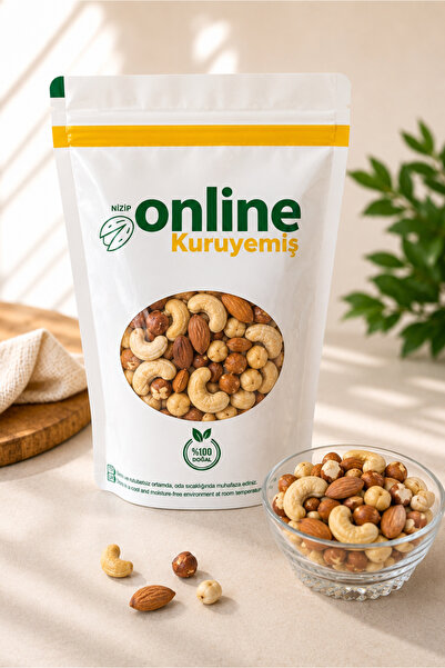 Nizip Online Kuruyemiş Karışık Kuruyemiş - Çiğ - 500 gr