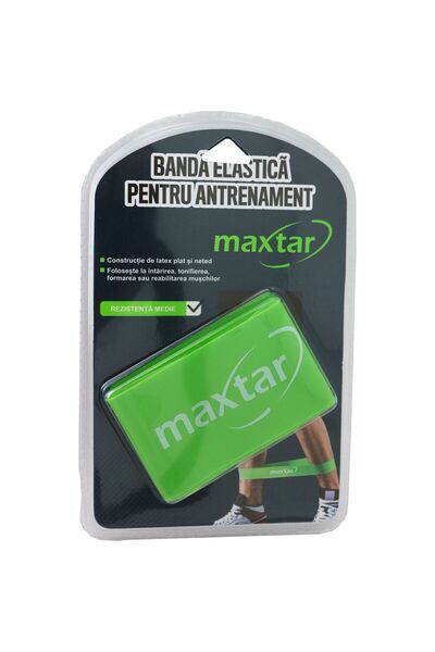 Maxtar Banda Elastica 500x50x0.6 cm 0.025 kg latex verde