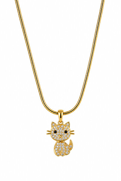 Jack Ferrero Women's colorfast steel necklace 50cm