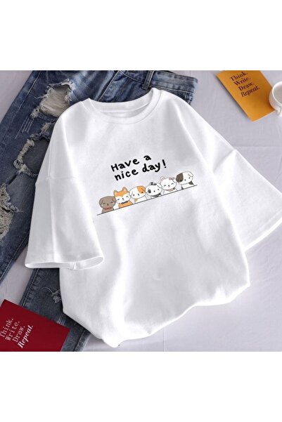 ZEMLİYA Unisex Oversize Sporty Special Design Printed