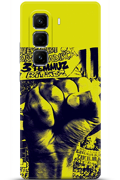 Noprin حافظة هاتف Infinix Hot 50 5G مطبوعة بتقنية HD - They Can't Bring Me Do...