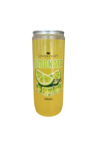 ithal bakkal Lemon Craft Limonata 340 ml – Ferahlatıcı Limon Aromalı Gazsız İ...