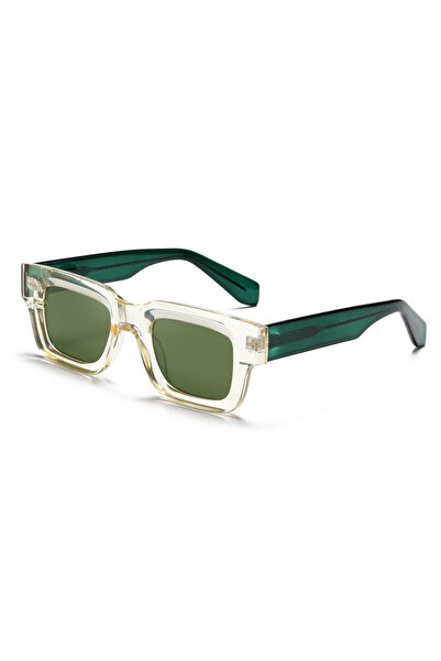 Optosquad Διάφανα-Πράσινα Premium Polarized Γυαλιά Ηλίου-F. Acetate