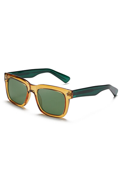 Optosquad Μελί-Πράσινα Premium Polarized Γυαλιά Ηλίου-F. Acetate