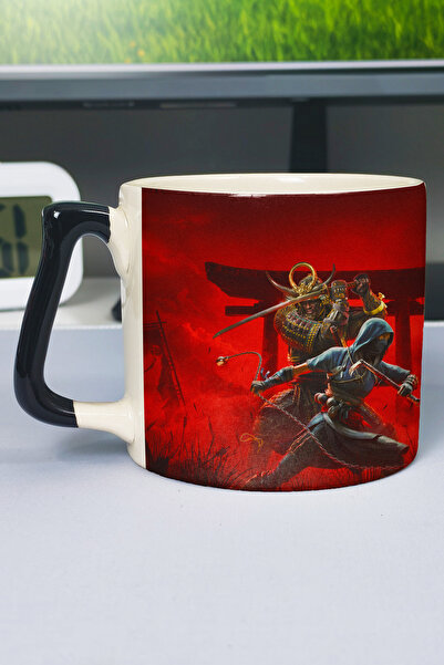 ZipZap Assasin's Creed Printed Ceramic Luxury Mug (1 Piece) Special Black Han...