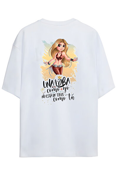 Grafftee Clothing Shakira Printed Unisex Premium Cotton T-Shirt - High Qualit...