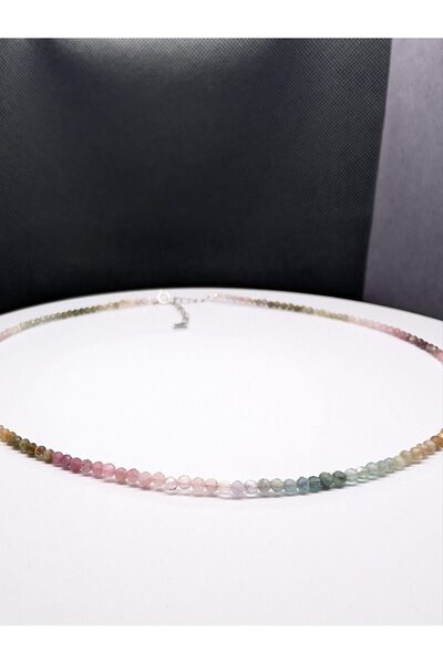 PIETRICELE Rainbow Tourmaline Necklace A
