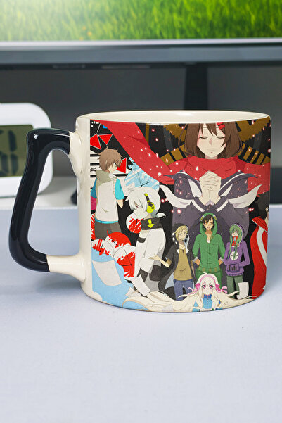 ZipZap كوب سيراميك فاخر مطبوع عليه رسومات أنمي من Kagerou Project (قطعة واحدة...