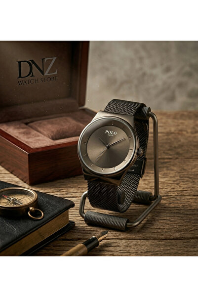 DNZ Watch Store Hasır Kordonlu Erkek Kol Saati