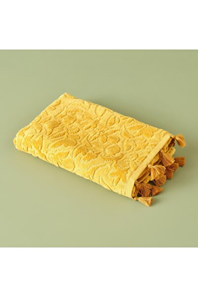 LC Waikiki Nevavm 100% Cotton Jolia Face Towel Yellow with a Difference