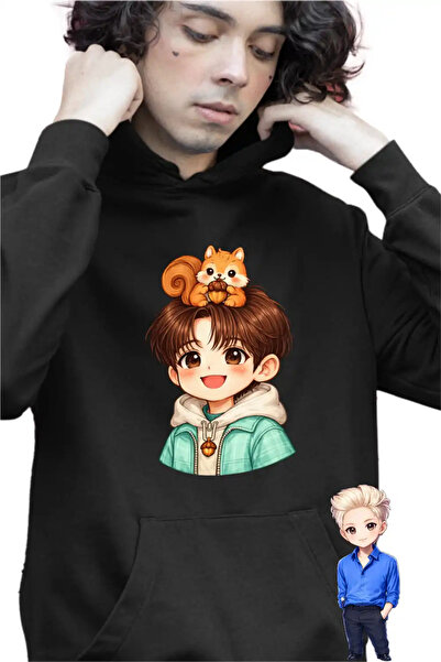 OEM Kids Sweatshirt Boys Shinee Minhe Chibi Kpop