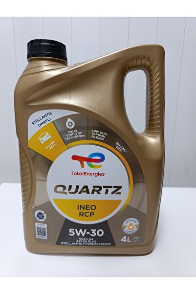 TOTAL QUARTZ INEO RCP 5W-30 4 LT 11.AY 2025 ÜRETİM MOTOR YAĞI