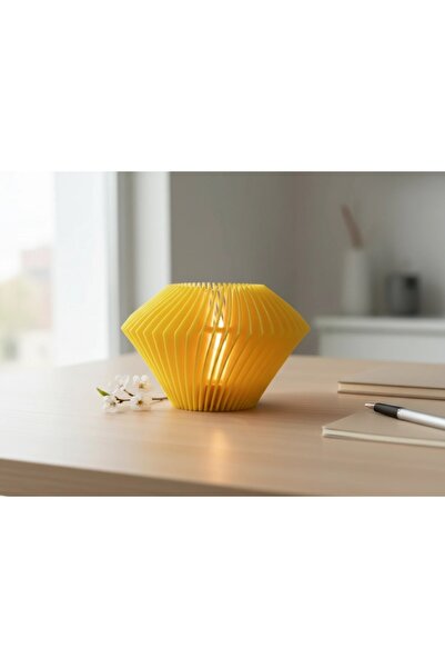 OEM Mini Decorative Ambient Lamp, 3D Printed, Geometric Design