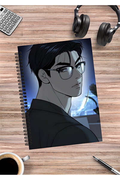 mertfigur Jinx Jaekyung Dan Bl Anime Spiral Notebook A5 (50 Sheets)