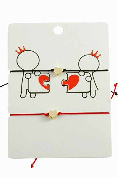 Eco Lounge Heart Rope Bracelet 2 Pieces