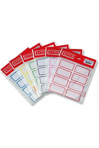 Tanex School Label 5Li - 6 Packs