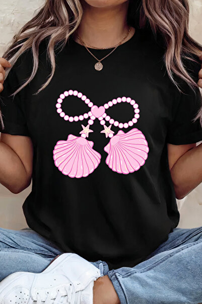Sarah's Boutique Women's T-shirt – 100% cotton – Pearl Shells