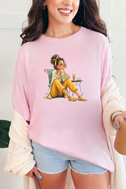 Sarah's Boutique Women's T-shirt – 100% cotton – Cafe Chair