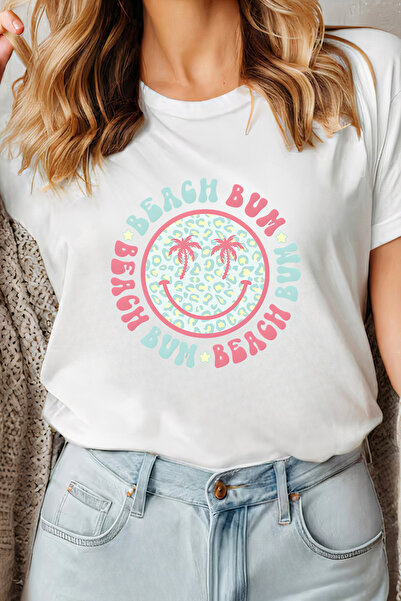 Sarah's Boutique Women's T-shirt – 100% cotton – Bum Smiley