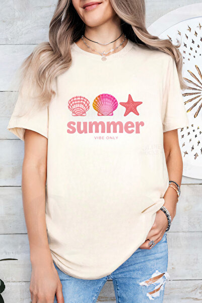 Sarah's Boutique Women's T-shirt – 100% cotton – Shell Vibe