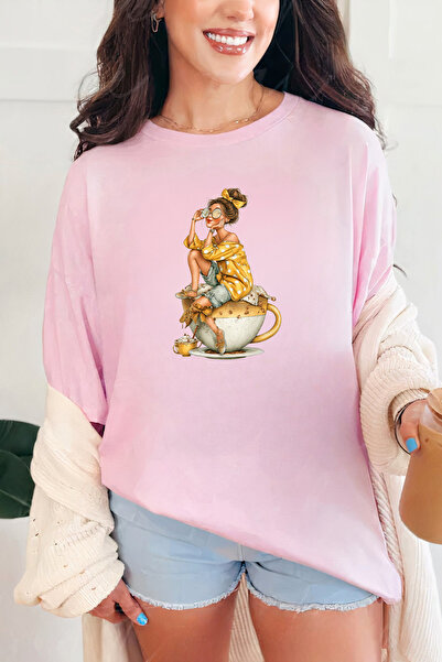 Sarah's Boutique Women's T-shirt – 100% cotton – Teacup Girl