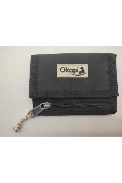 Okapi (OKP-117/S ) FERMUARLI CÜZDAN SİYAH