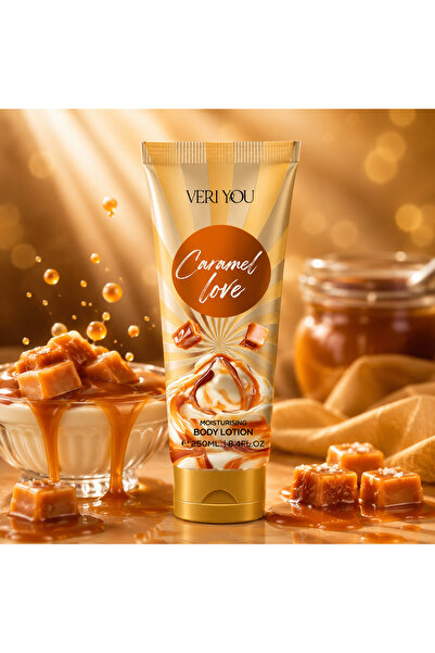 veri you Καραμέλ Λαβ Λοσιόν Σώματος 250 ml – Ενυδατική Λοσιόν Σώματος με Άρωμ...
