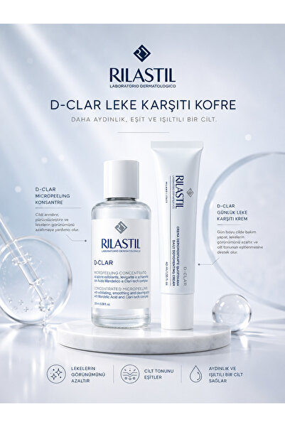 Rilastil D-Clar D-Clar Micropeeling Leke Karşıtı Cildi Arındırıcı ve Cilt Ton...